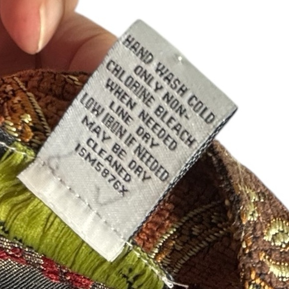 Molly & Maxx 2X Jacket Tapestry Zip Front Multicolor Fall Blazer Embroidered - Picture 7 of 10